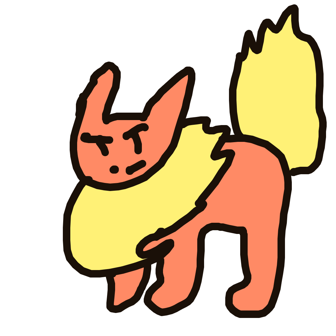 AlphaGyarados29's drawing of Flareon — Pokémon sketch on Sketchdex