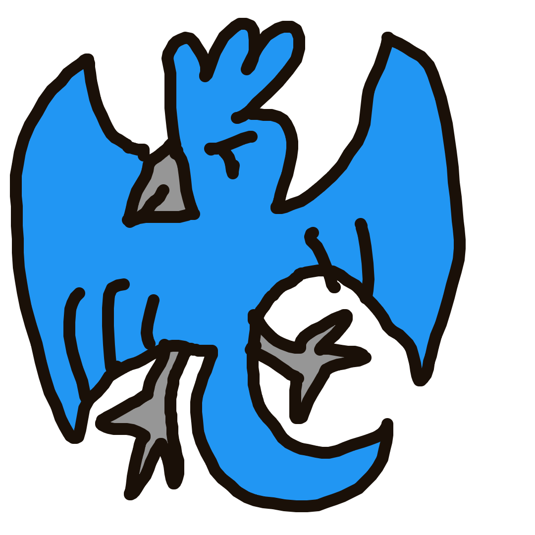 AlphaGyarados29's drawing of Articuno — Pokémon sketch on Sketchdex