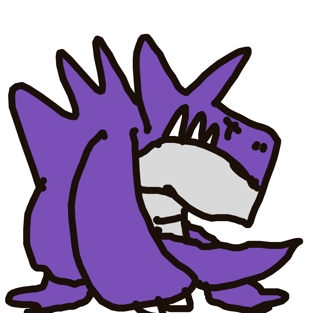 AlphaGyarados29's drawing of Nidoking — Pokémon sketch on Sketchdex