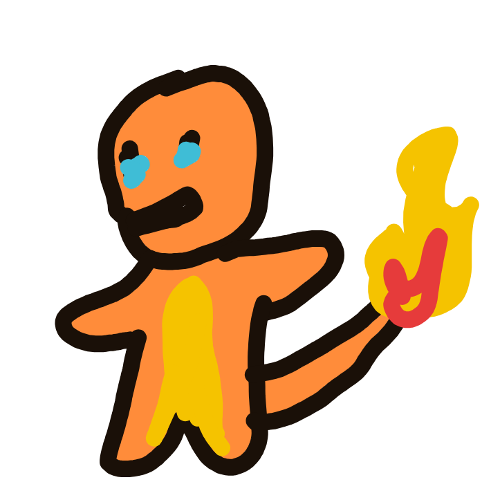 ShinyCharizard649's drawing of Charmander — Pokémon sketch on Sketchdex