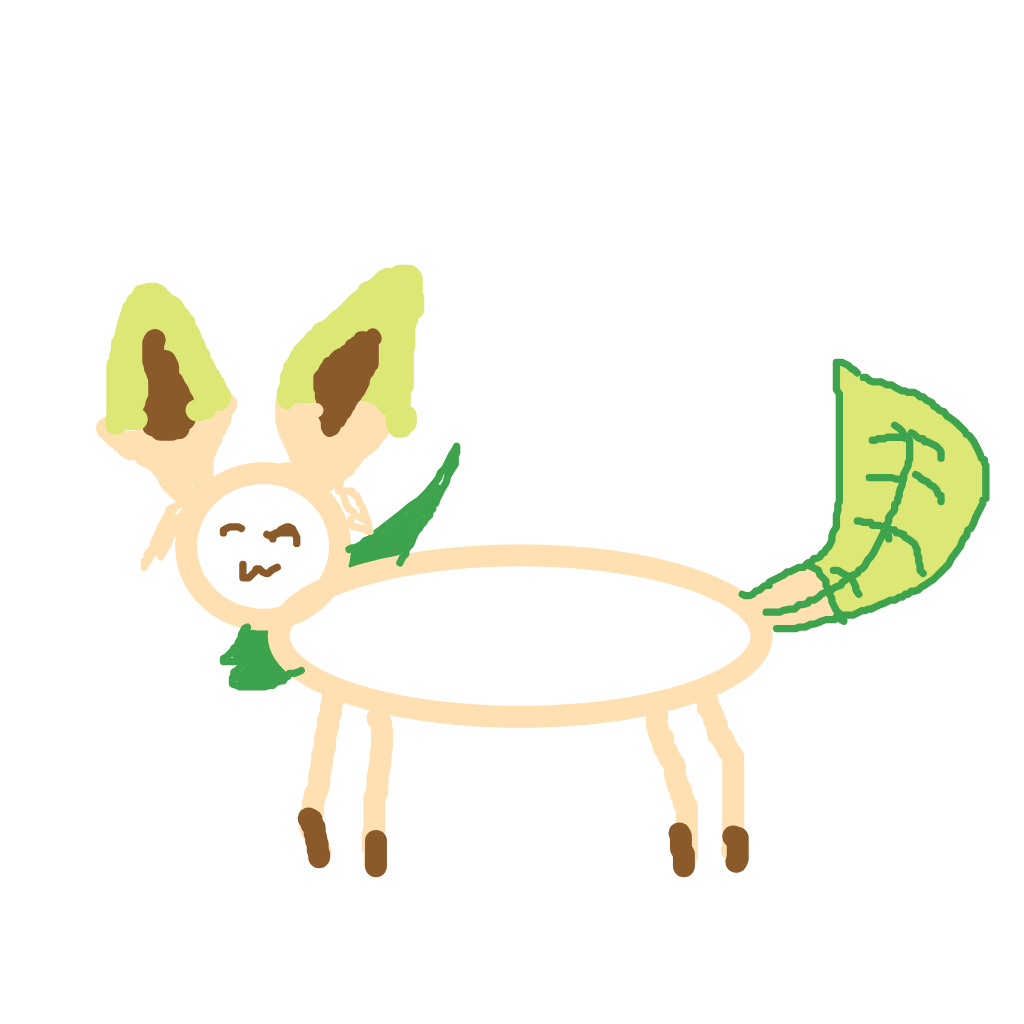 max730's drawing of Leafeon — Pokémon sketch on Sketchdex