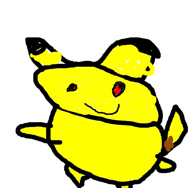 RapidTauros780's drawing of Pikachu — best Pokémon fan art on Sketchdex