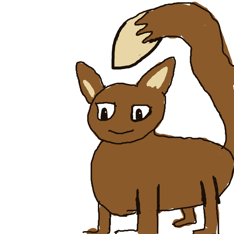 Daryen's drawing of Eevee — Pokémon sketch on Sketchdex