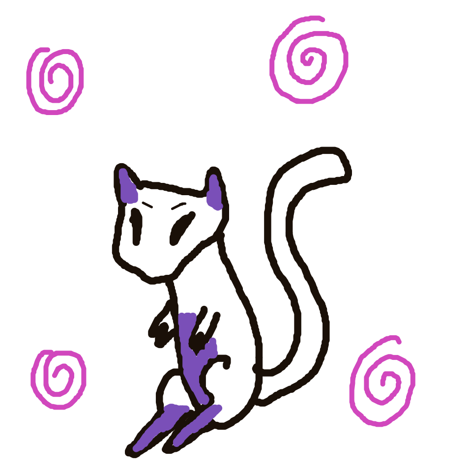 Daryen's drawing of Mew — Pokémon sketch on Sketchdex
