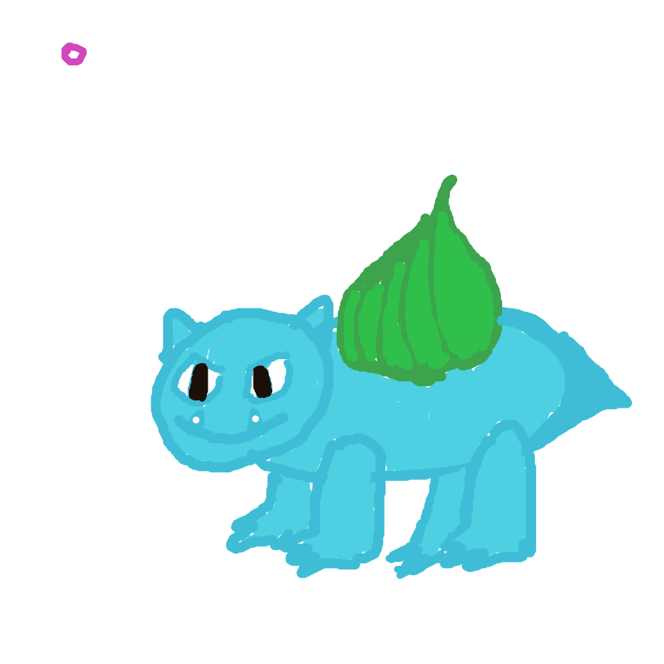 Daryen's drawing of Bulbasaur — Pokémon sketch on Sketchdex