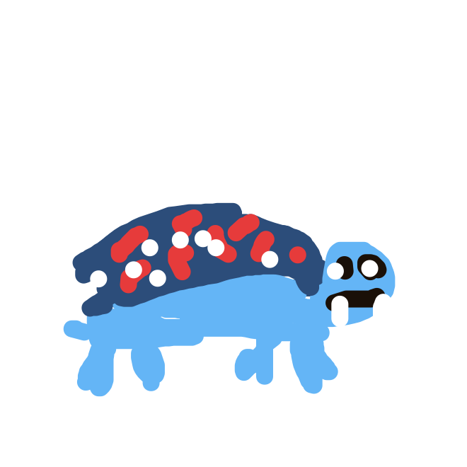 Charlisard's drawing of Great-tusk — Pokémon sketch on Sketchdex