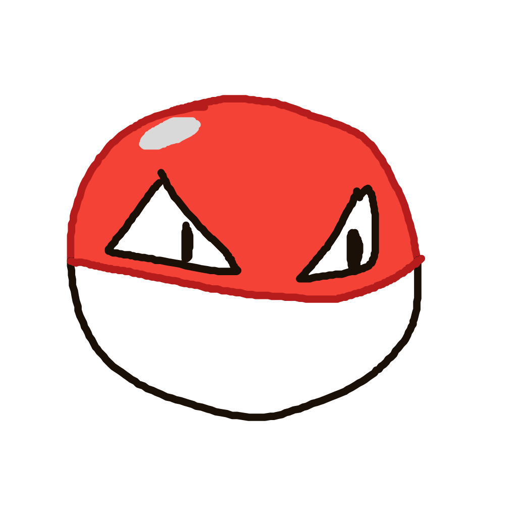 SilentFlareon479's drawing of Voltorb — Pokémon sketch on Sketchdex