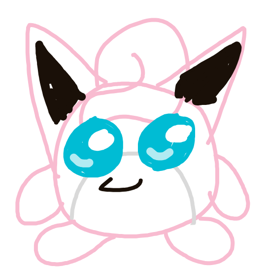 Wigglytuff drawing