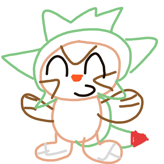 PsychicPorygon749's drawing of Chespin — Pokémon sketch on Sketchdex