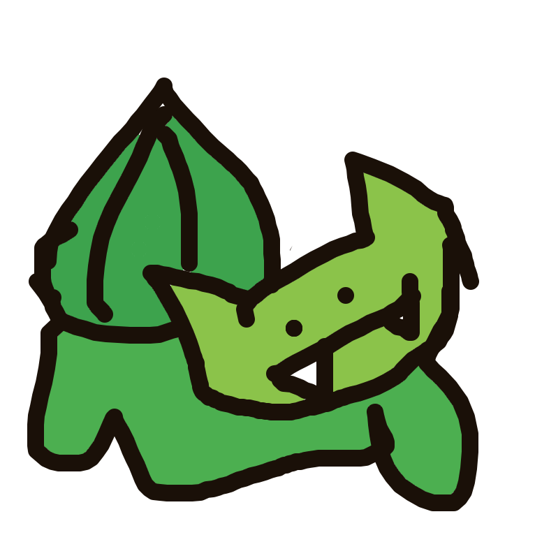 Hanxiang's drawing of Bulbasaur — Pokémon sketch on Sketchdex