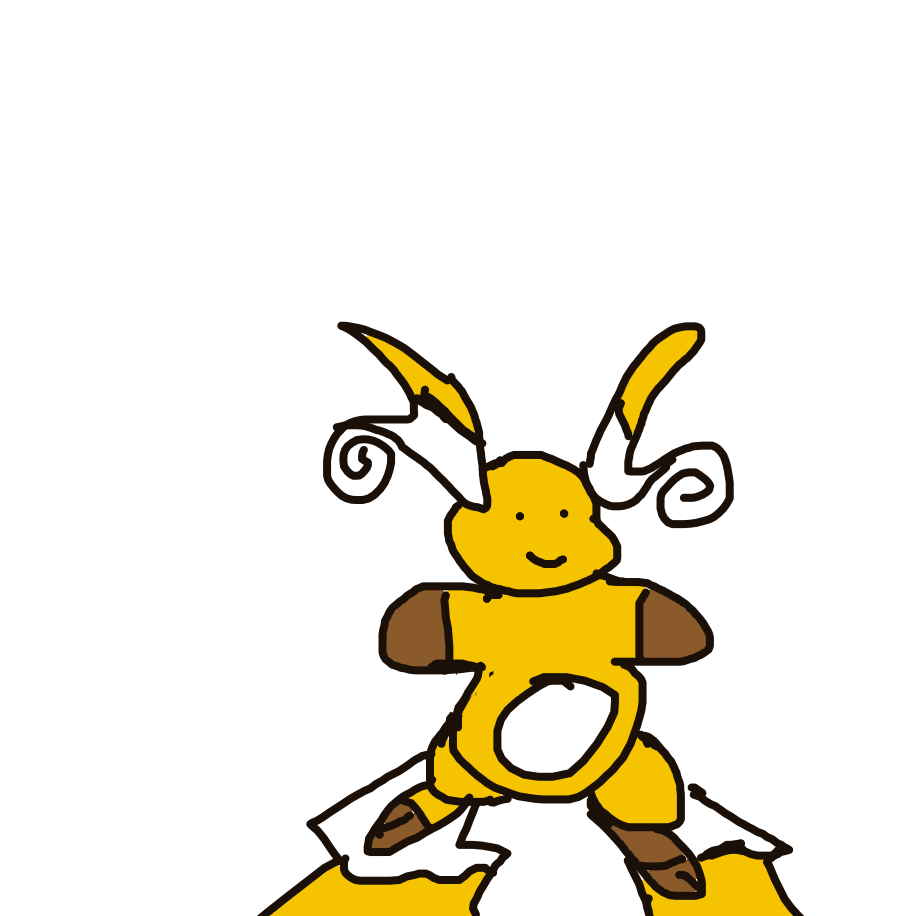 Hanxiang's drawing of Raichu — Pokémon sketch on Sketchdex