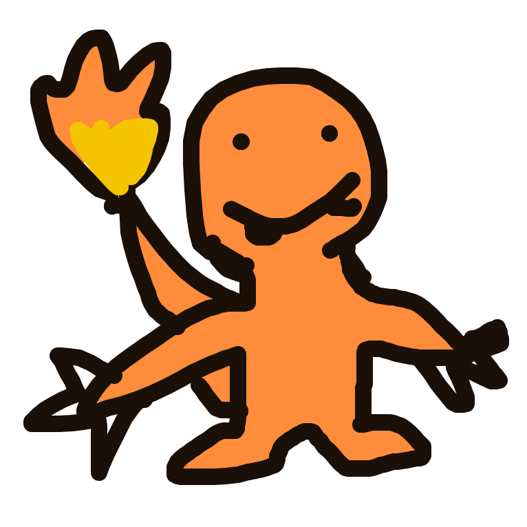 Hanxiang's drawing of Charmander — Pokémon sketch on Sketchdex