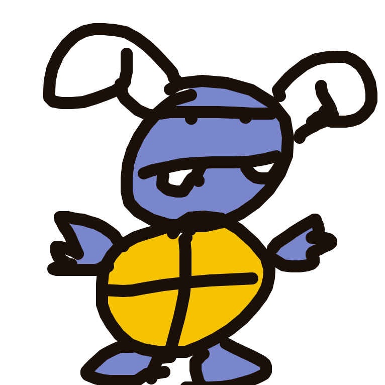 Hanxiang's drawing of Wartortle — Pokémon sketch on Sketchdex