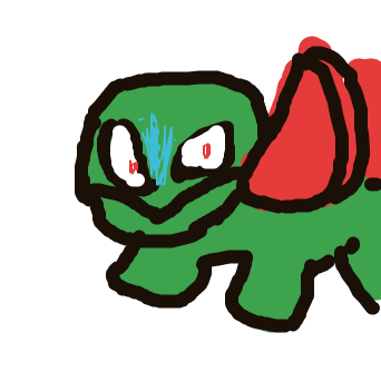 PrismGolem941's drawing of Bulbasaur — Pokémon sketch on Sketchdex