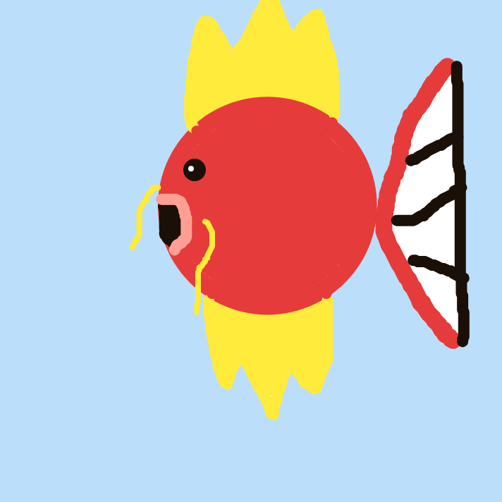 Magikarp drawing