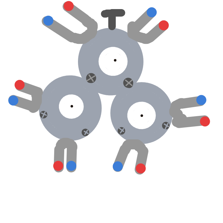 chichille38's drawing of Magneton — Pokémon sketch on Sketchdex