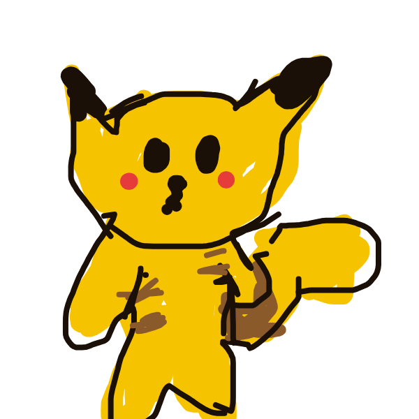 AlphaCharizard204's drawing of Pikachu — Pokémon sketch on Sketchdex