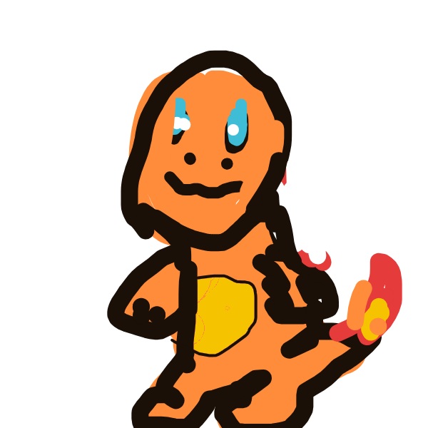 AlphaCharizard204's drawing of Charmander — Pokémon sketch on Sketchdex