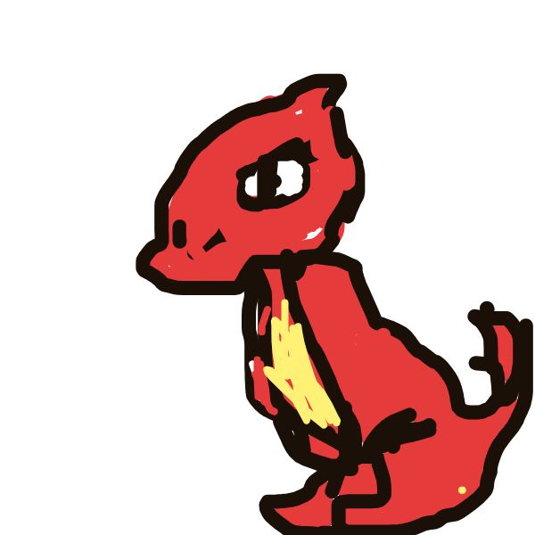AlphaCharizard204's drawing of Charmeleon — Pokémon sketch on Sketchdex
