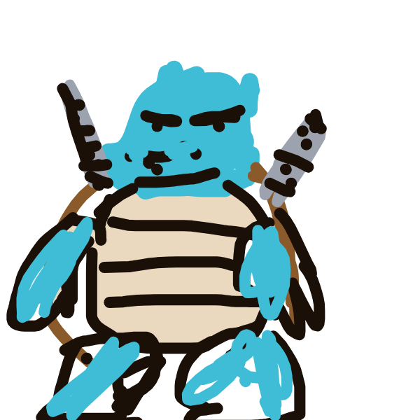 AlphaCharizard204's drawing of Blastoise — Pokémon sketch on Sketchdex