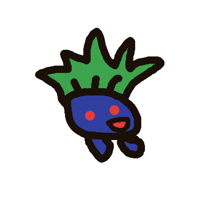 Oddish drawing