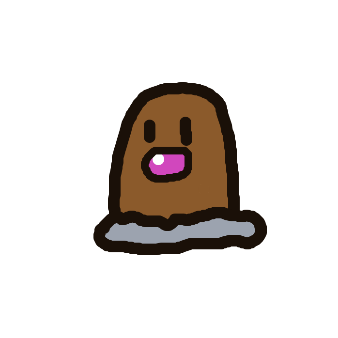 Diglett drawing