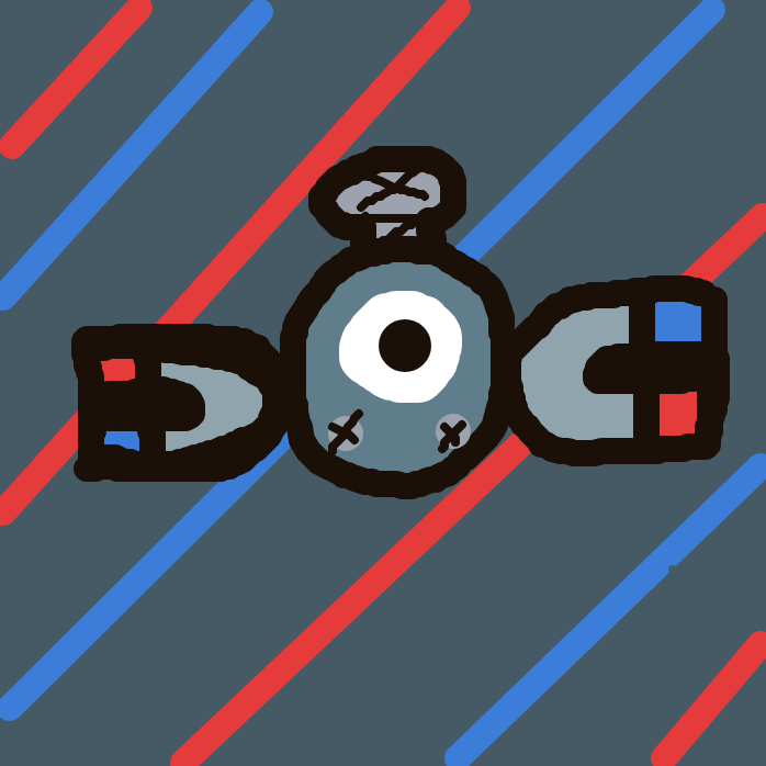 PokeArt's drawing of Magnemite — Pokémon fan art on Sketchdex