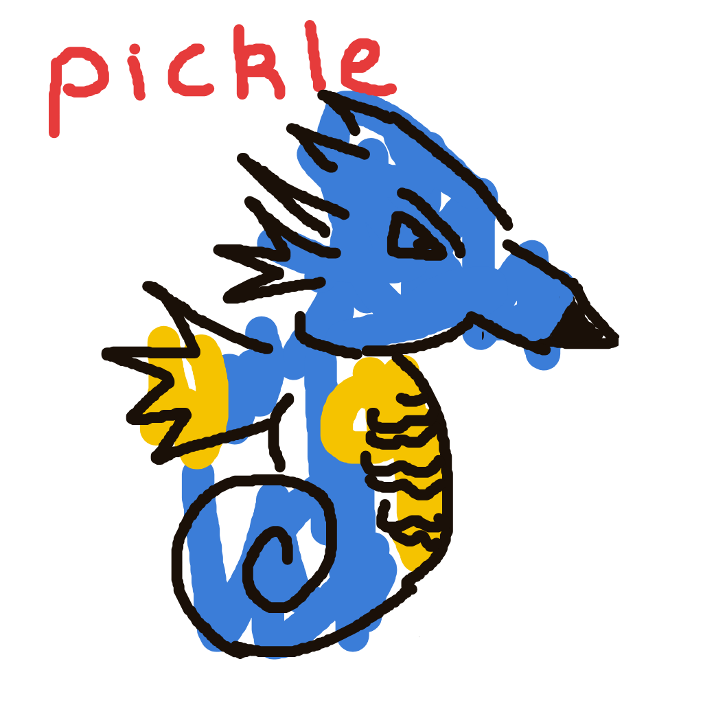 Seadra drawing
