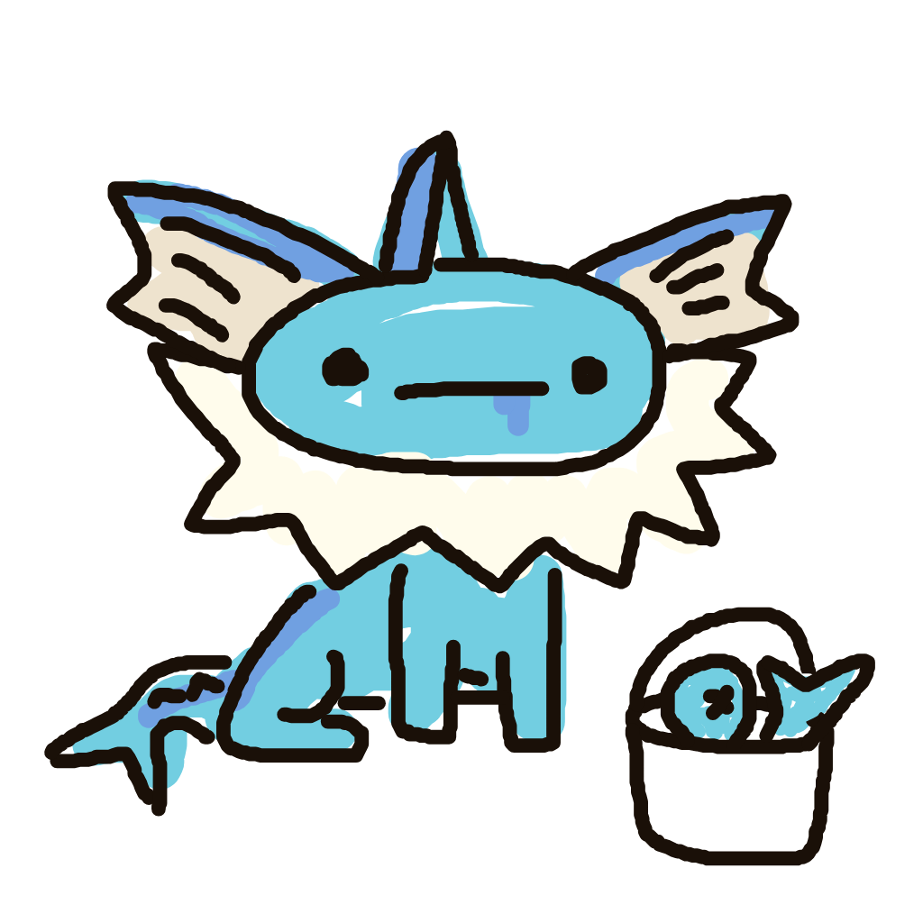 Vaporeon drawing