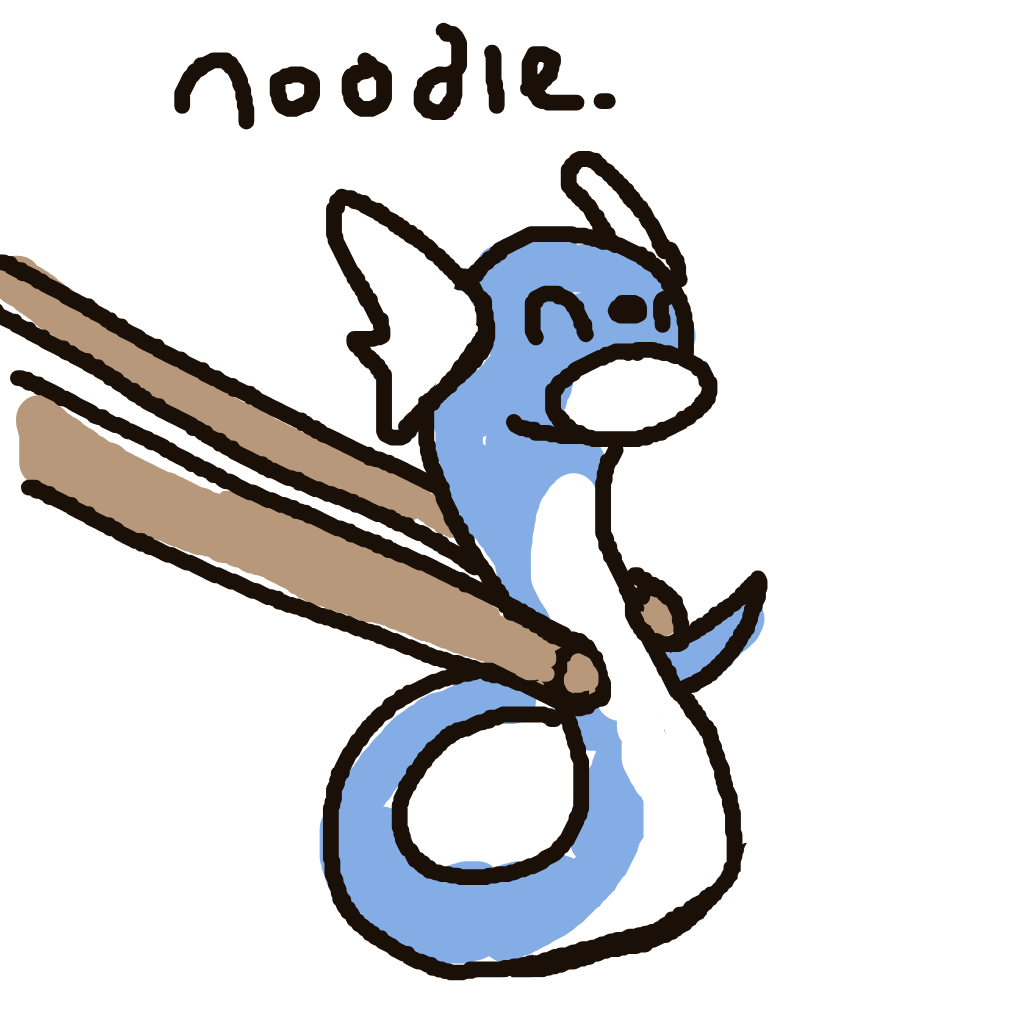 Dratini drawing