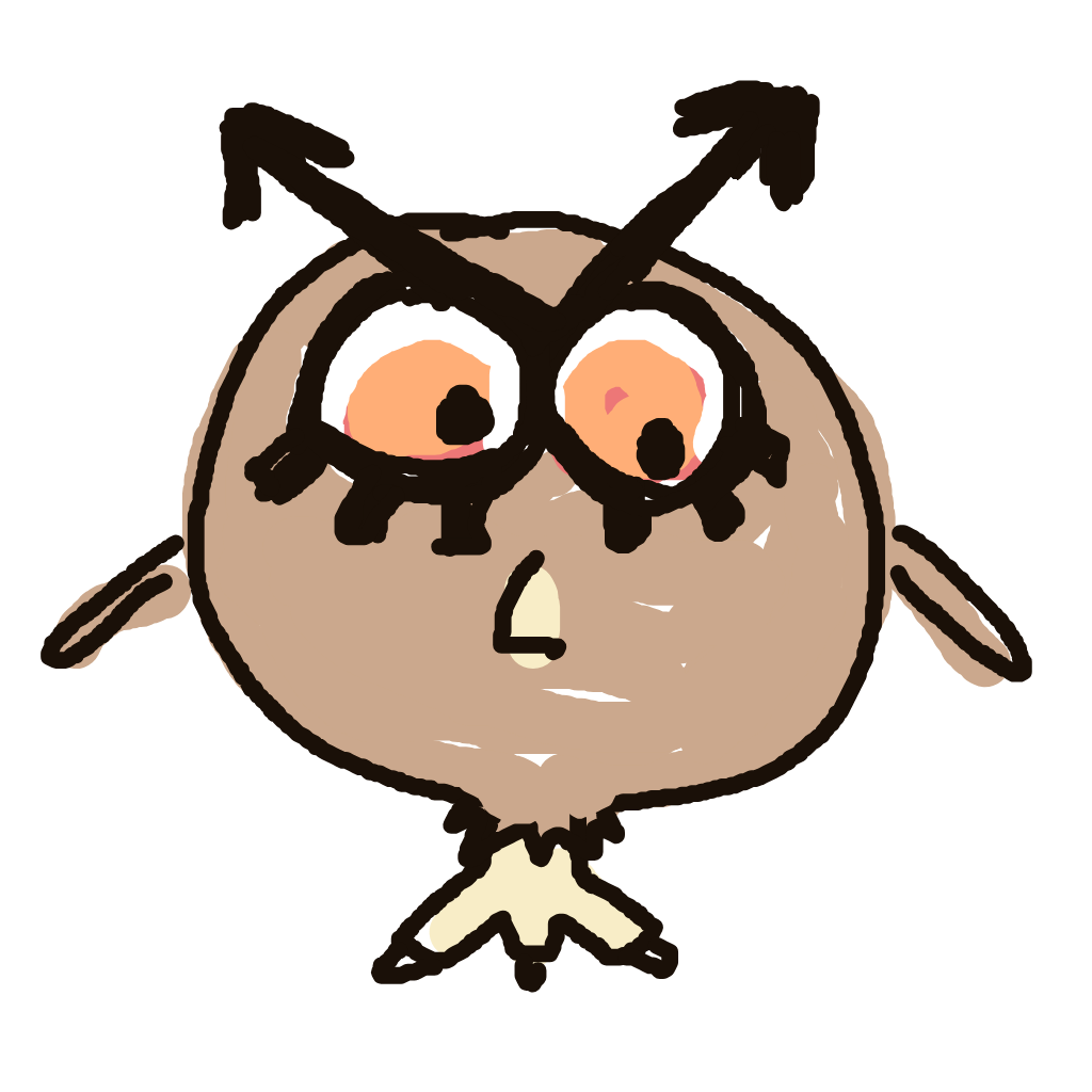 marblo's drawing of Hoothoot — Pokémon sketch on Sketchdex