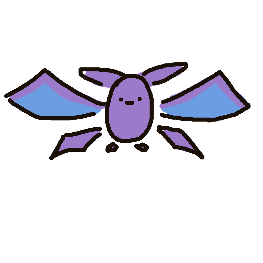 marblo's drawing of Crobat — Pokémon sketch on Sketchdex