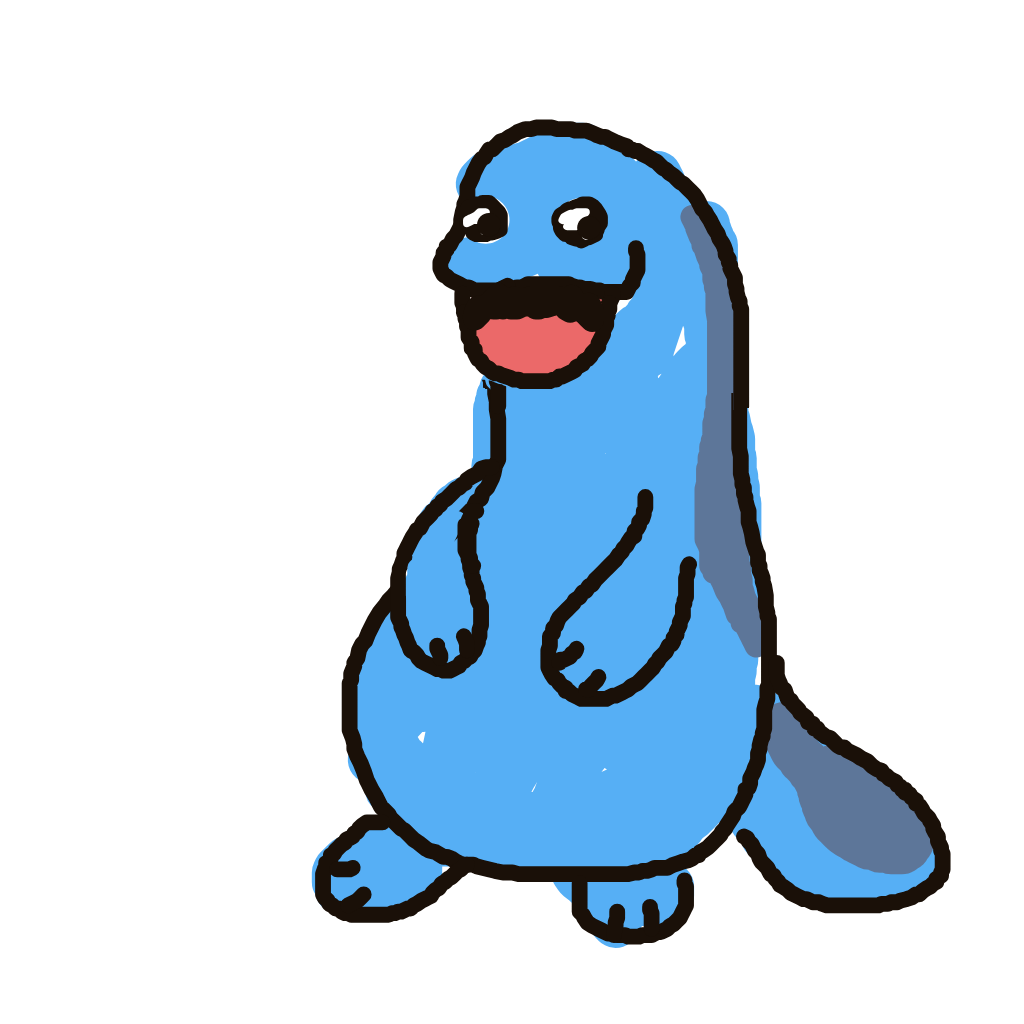 marblo's drawing of Quagsire — Pokémon sketch on Sketchdex