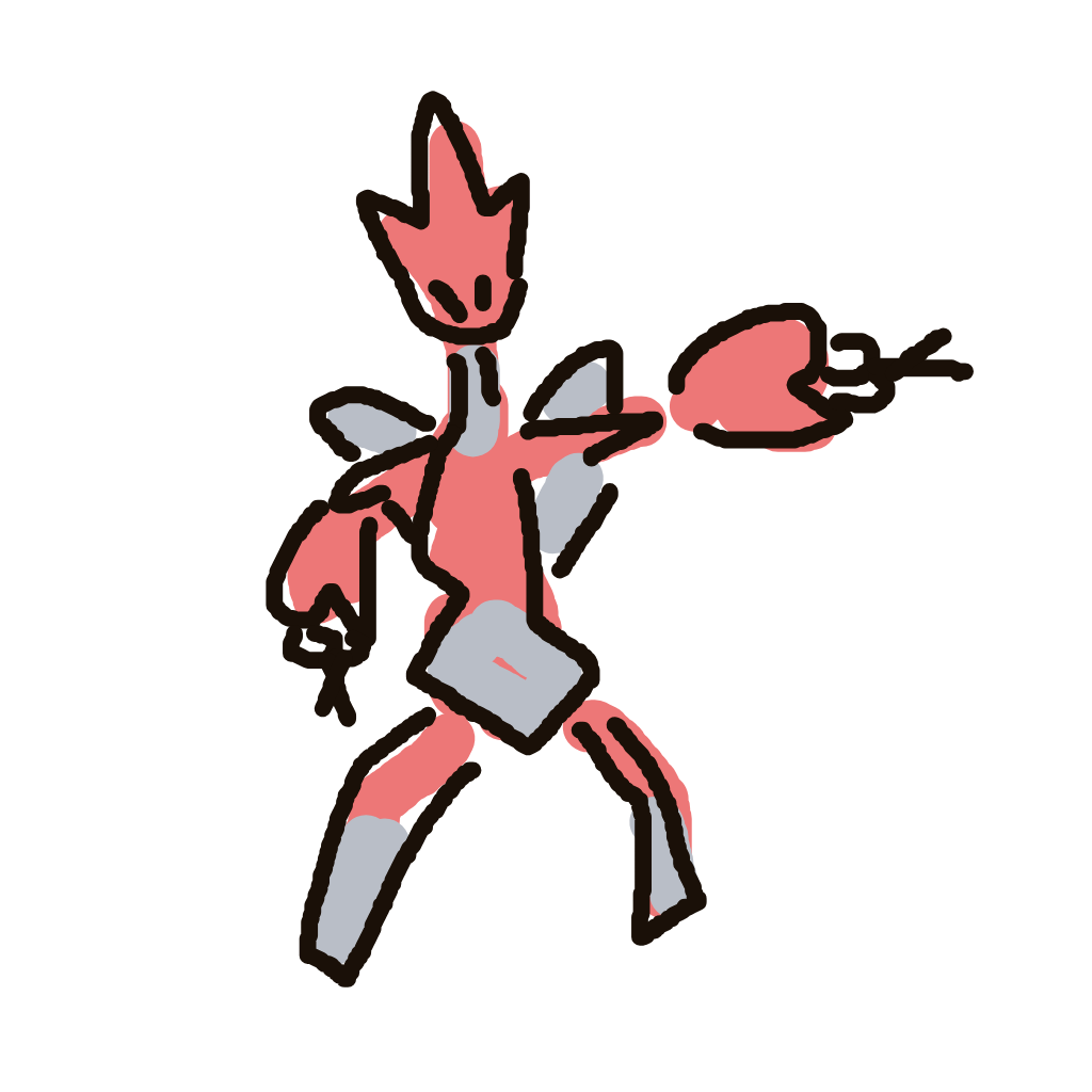 marblo's drawing of Scizor — Pokémon sketch on Sketchdex