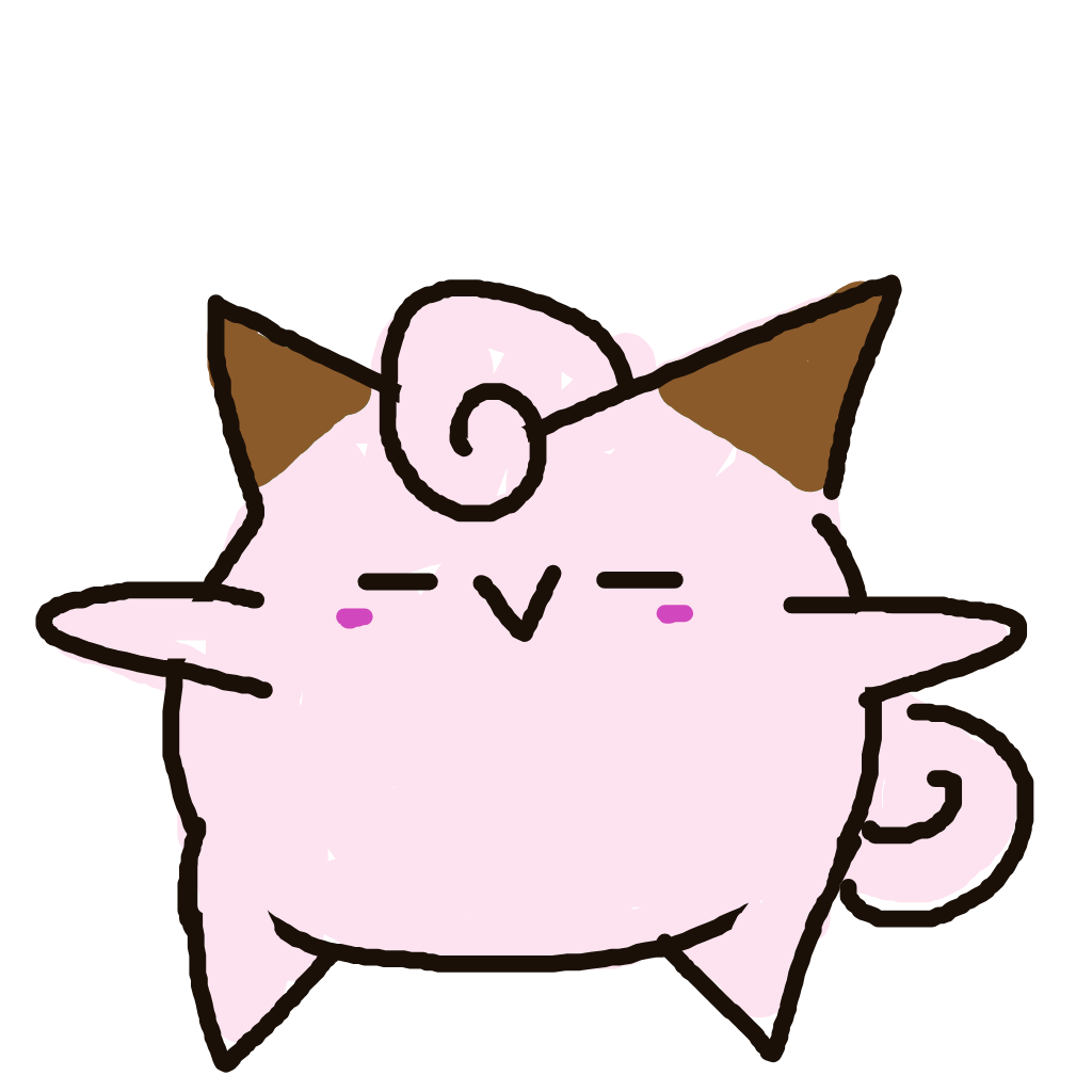 Clefairy drawing