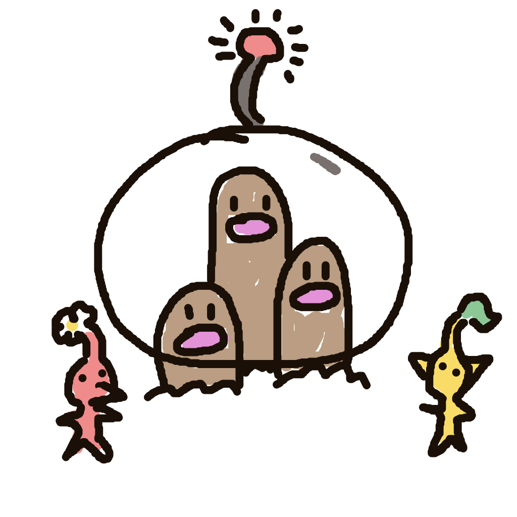 Dugtrio drawing