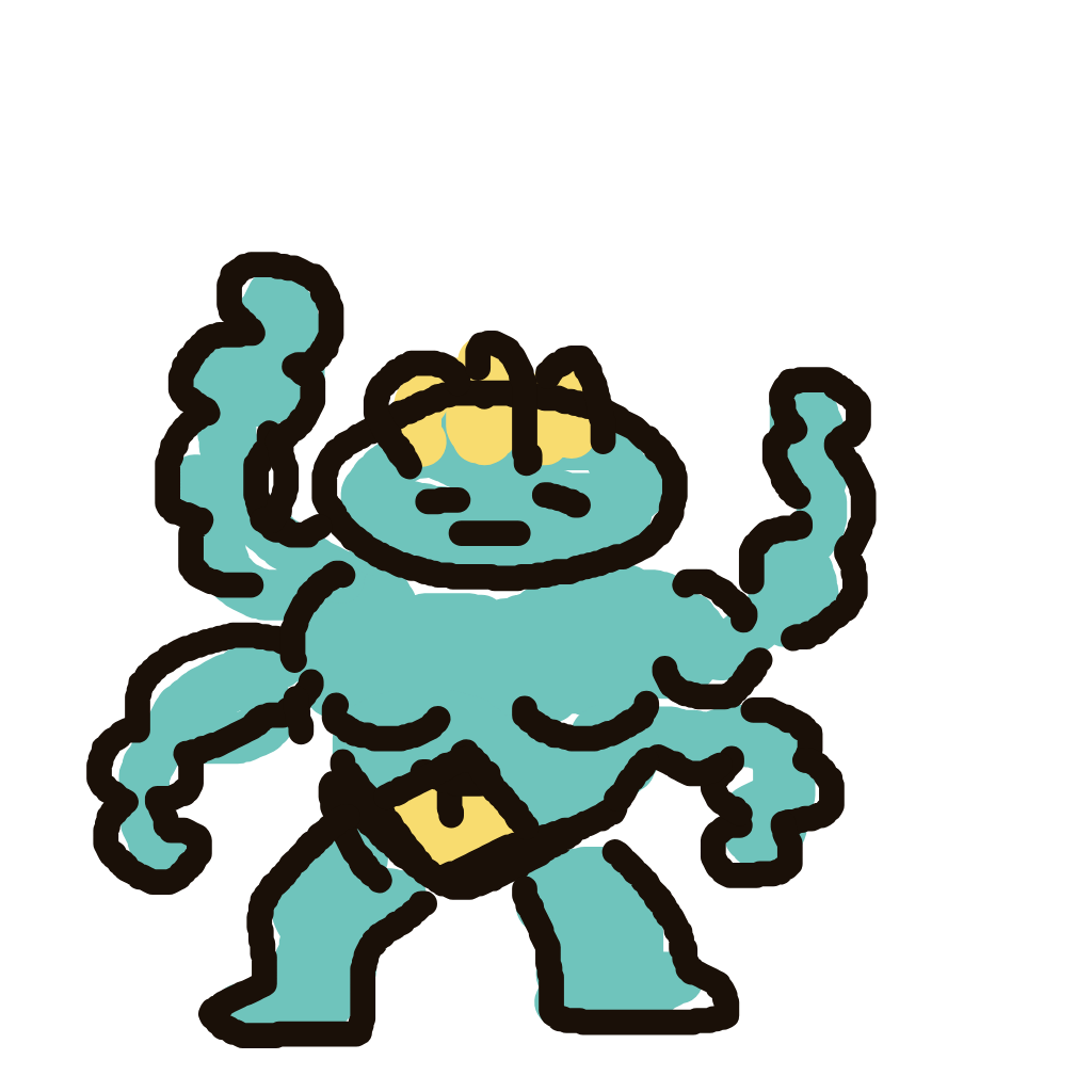 Machamp drawing
