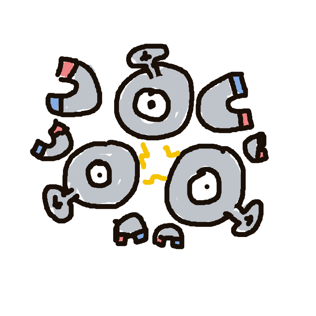Magneton drawing