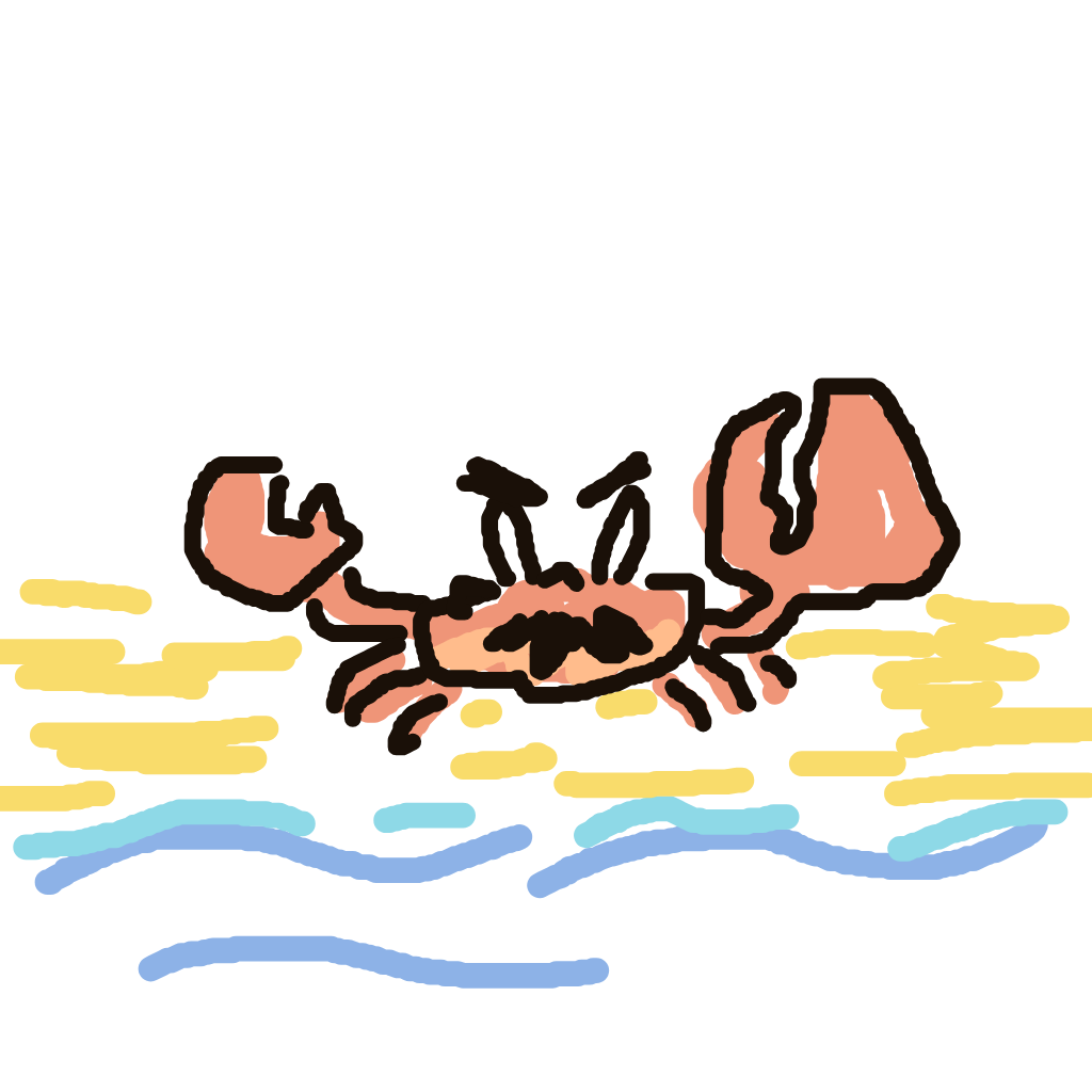 Krabby drawing