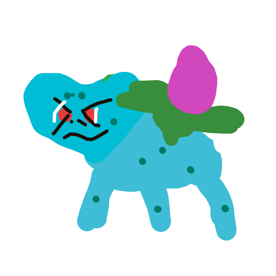 ToxicDugtrio704's drawing of Ivysaur — Pokémon sketch on Sketchdex