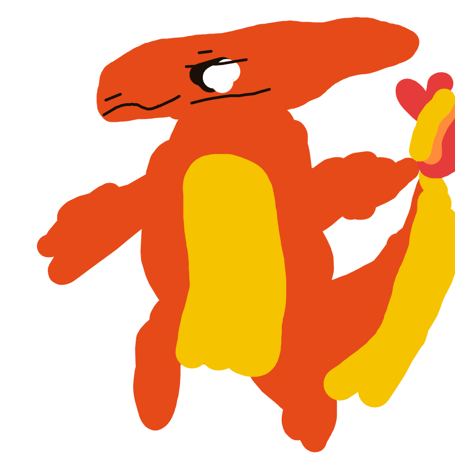 ToxicDugtrio704's drawing of Charmeleon — Pokémon sketch on Sketchdex