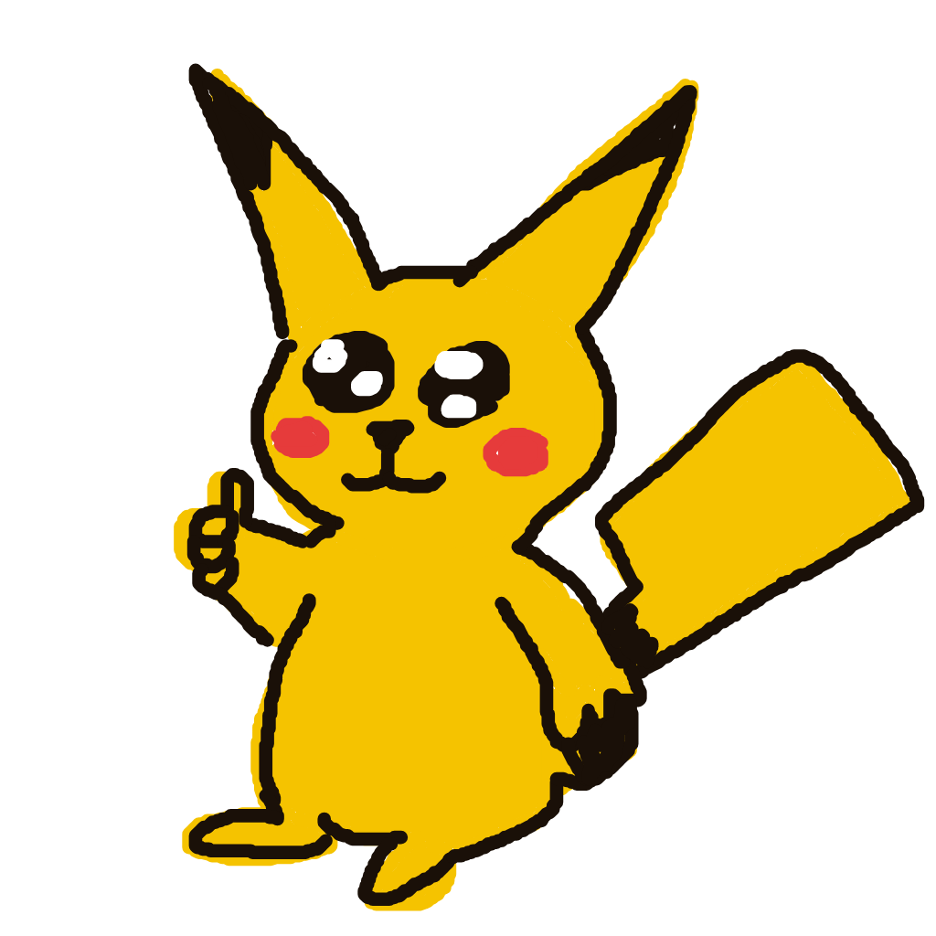 AlphaDugtrio480's drawing of Pikachu — Pokémon sketch on Sketchdex