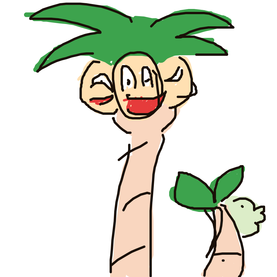 Exeggutor drawing