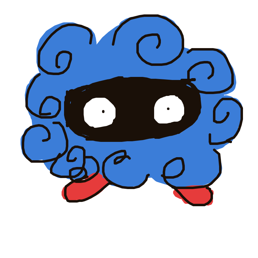 Tangela drawing