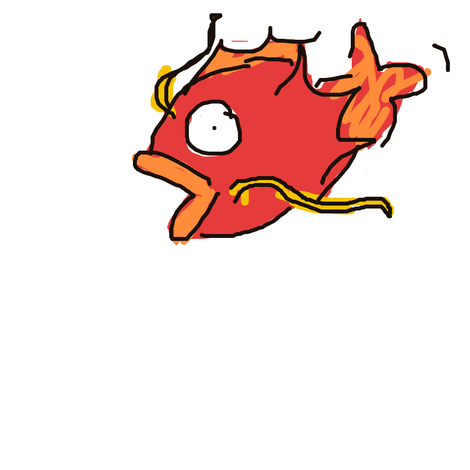 Magikarp drawing