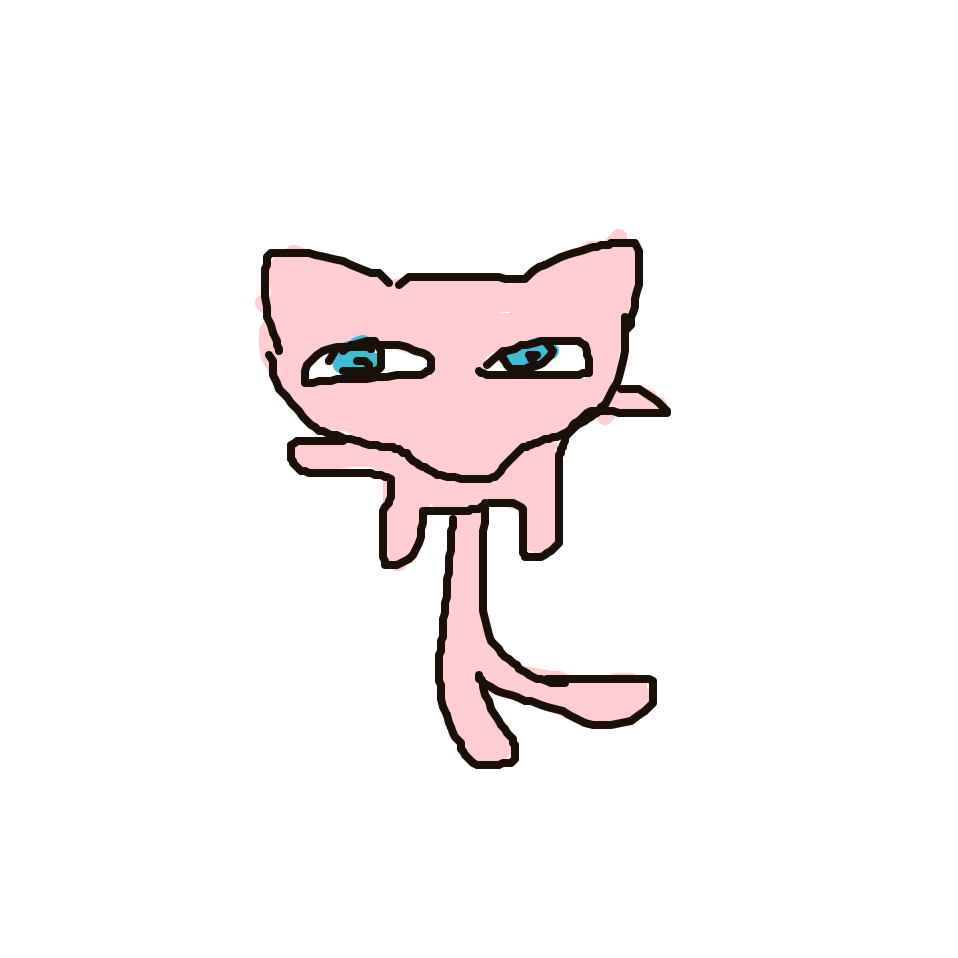 Disxm's drawing of Mew — Pokémon sketch on Sketchdex