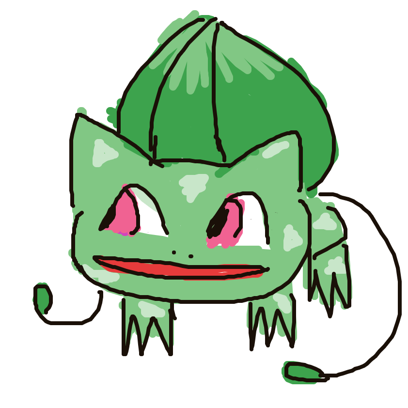 Bulbasaur drawing
