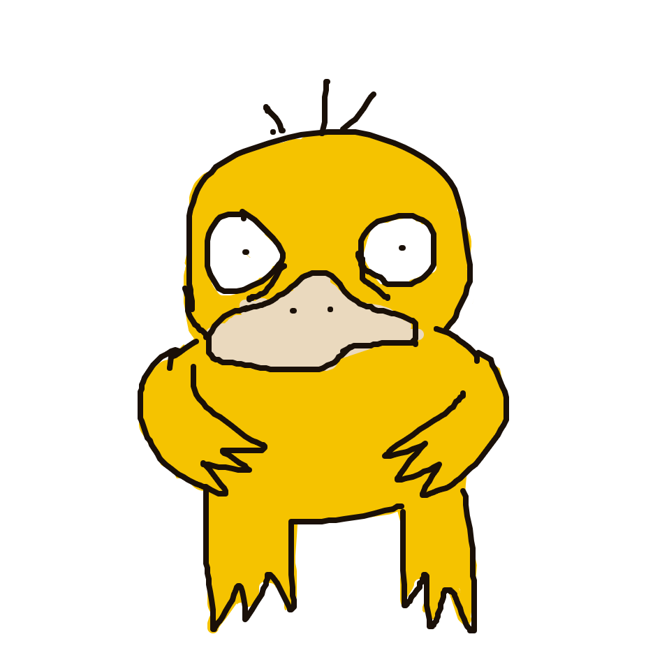Psyduck drawing