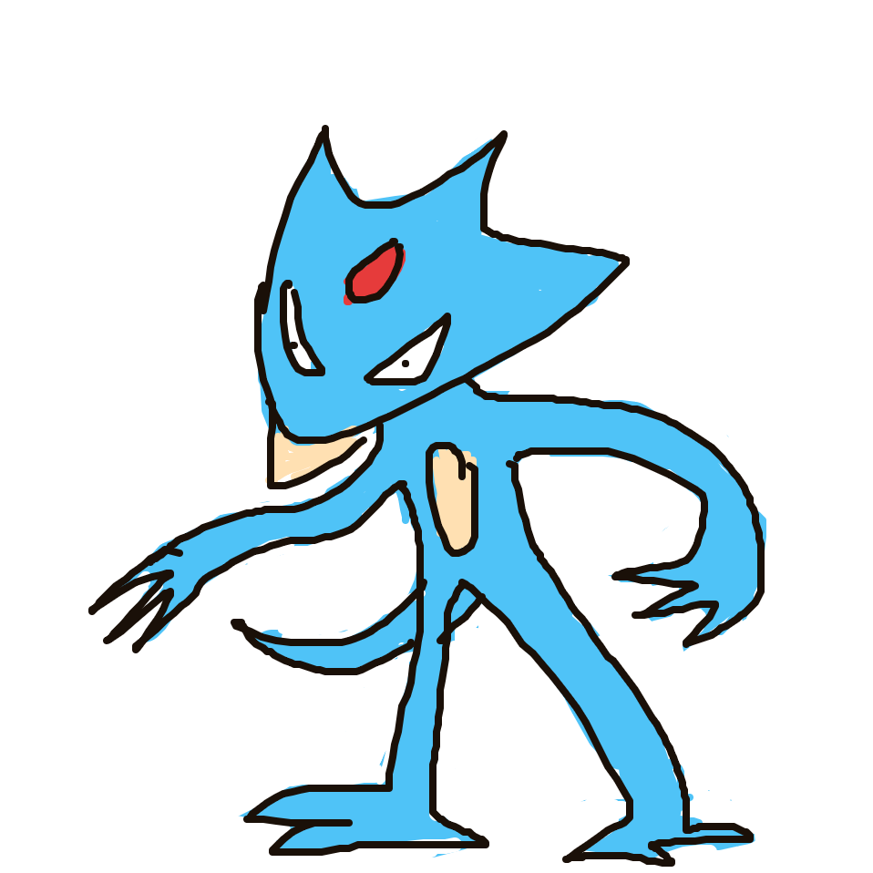 Golduck drawing