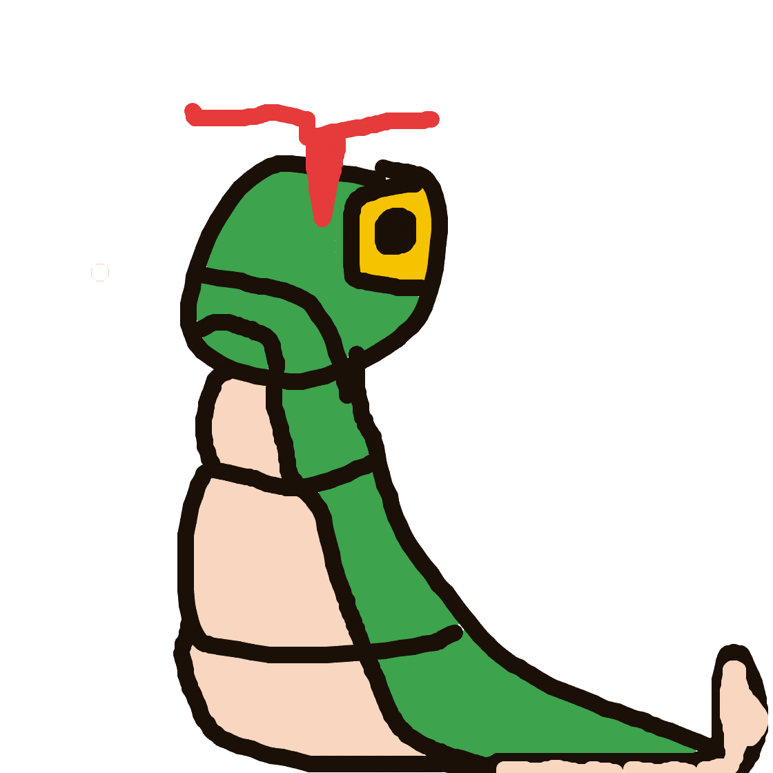 StormPinsir260's drawing of Caterpie — Pokémon sketch on Sketchdex
